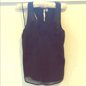 Lauren Conrad lace flower tank